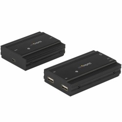 Verlängerungsstück Startech USB2004EXT100 Schwarz Bunt