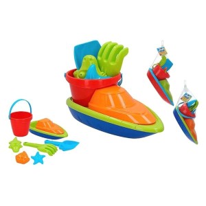 Set de jouets de plage Ship Colorbaby (7 pcs)