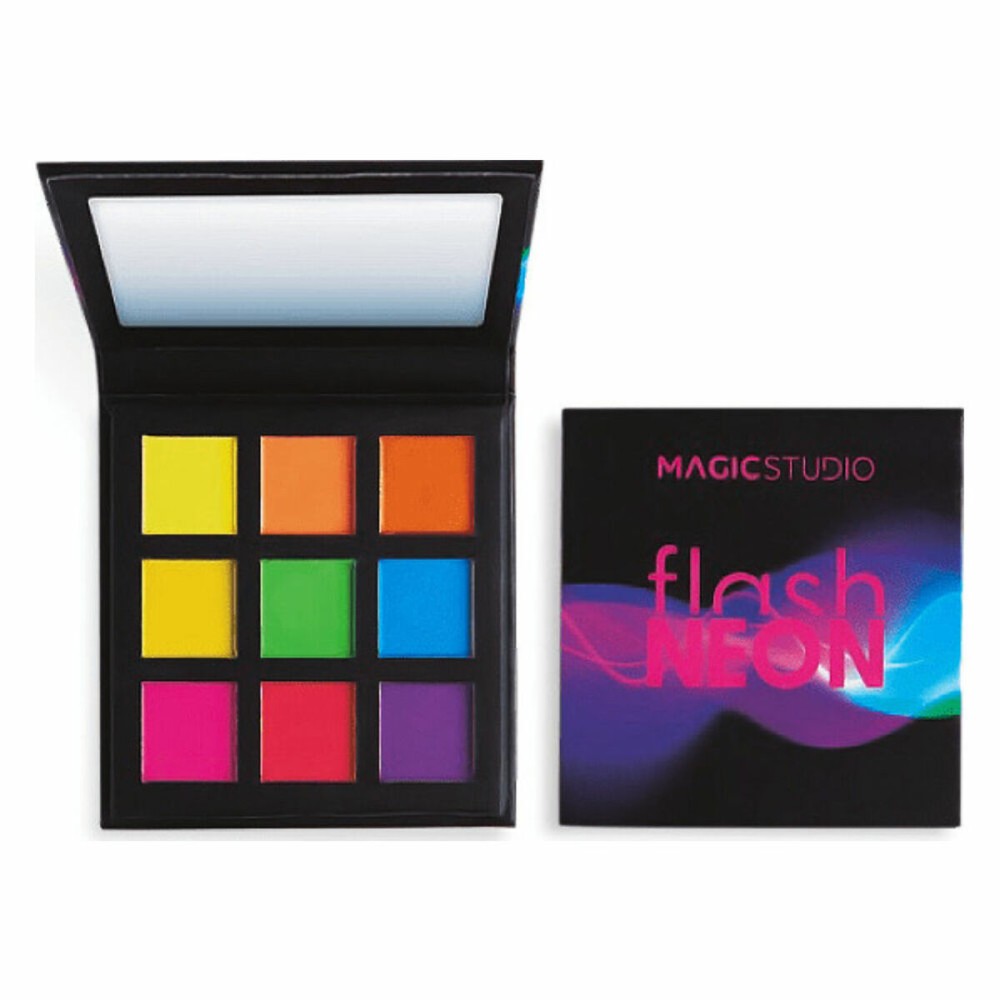 Palette d'ombres à paupières Magic Studio Flash Neon 10 ml