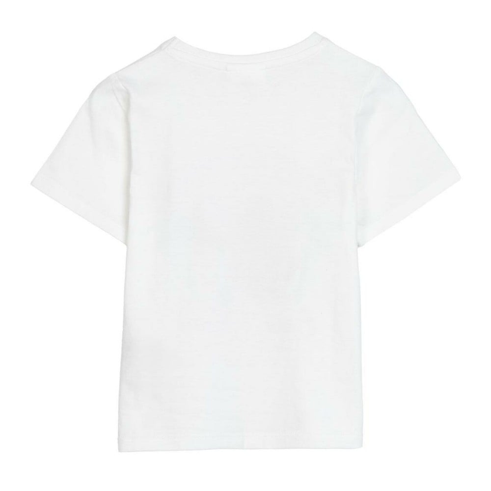 Child's Short Sleeve T-Shirt Minnie Mouse White