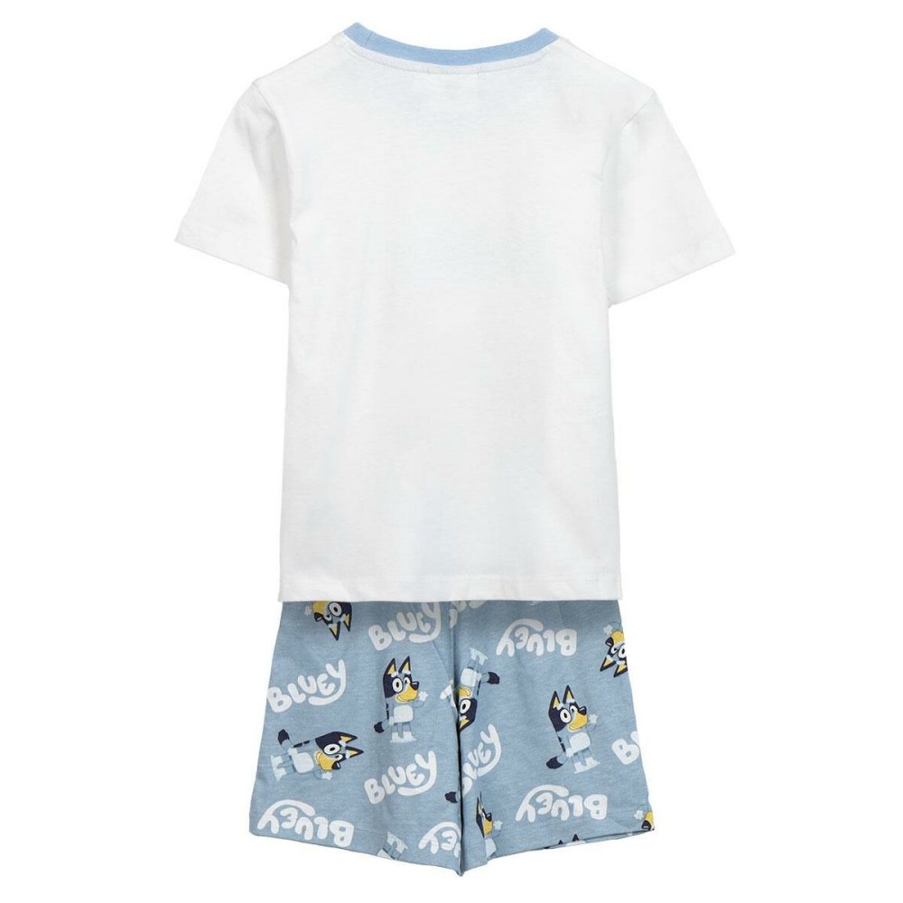 Pyjama Enfant Bluey Blanc