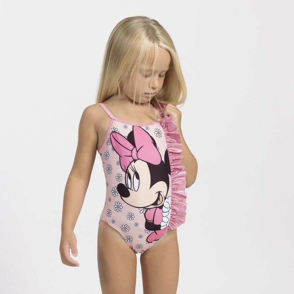 Badeanzug für Mädchen Minnie Mouse Rosa