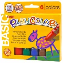 Feste Temperafarben Playcolor Basic One Bunt (24 Stück)