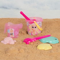 Beach toys set Barbie 8 Pieces Ø 18 cm