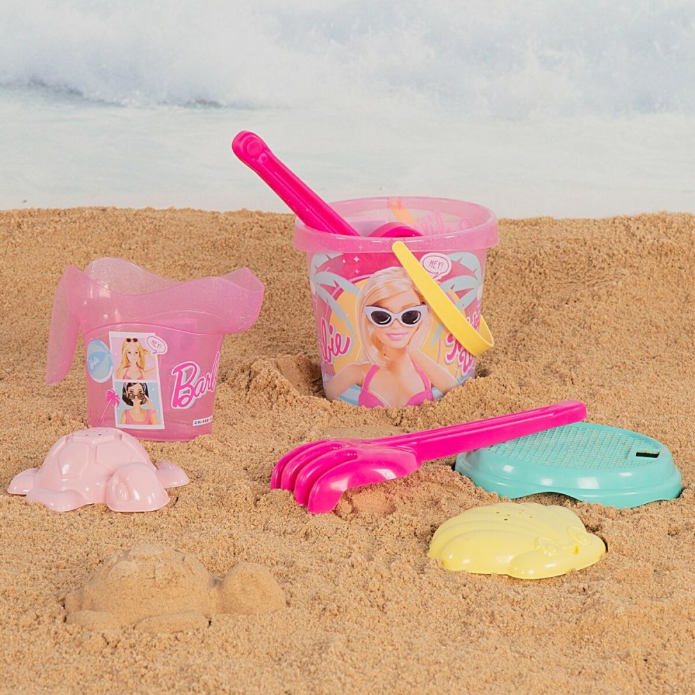 Beach toys set Barbie 8 Pieces Ø 18 cm