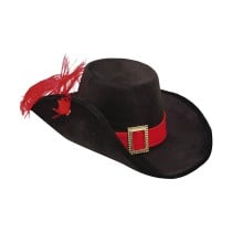 Chapeau My Other Me Noir Mousquetaire Multicouleur