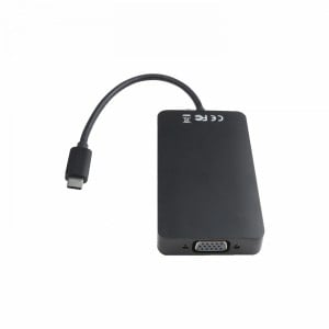 Hub USB V7 V7UC-U3CRJ45HDVG-BLK Schwarz