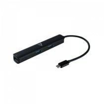 USB Hub V7 UCMINIDOCK-PT Black 100 W