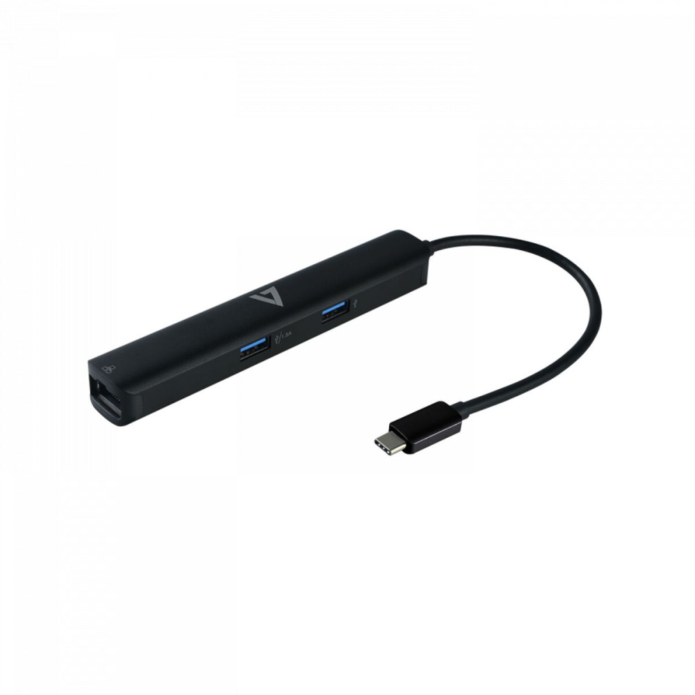 Hub USB V7 UCMINIDOCK-PT Noir 100 W