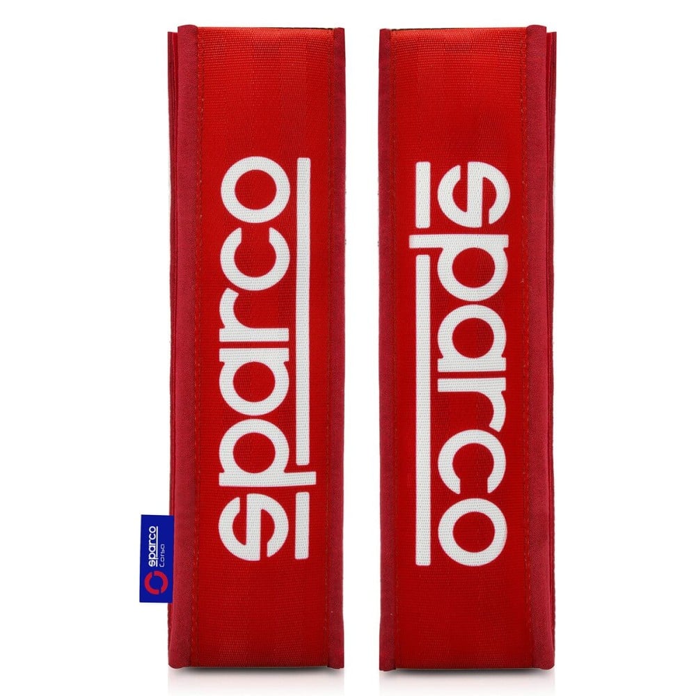 Coussinets de ceinture de sécurité Sparco SPC1209RD Rouge