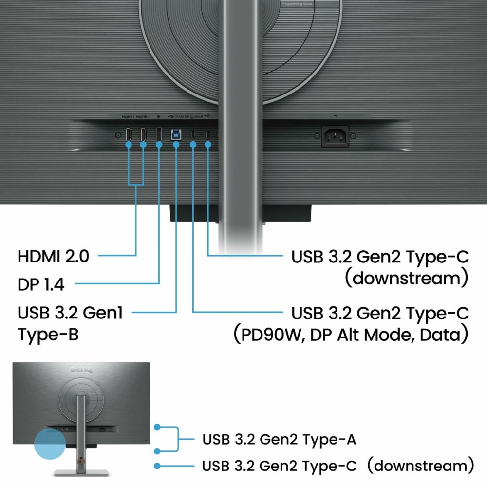 Écran BenQ RD320U 4K Ultra HD 31,5"