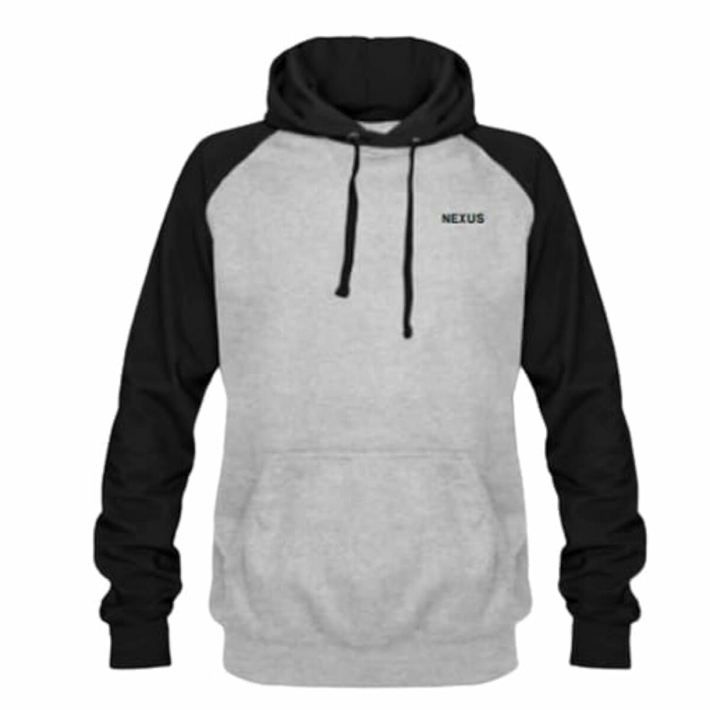 Sweat à capuche homme Nexus Fraser Gris