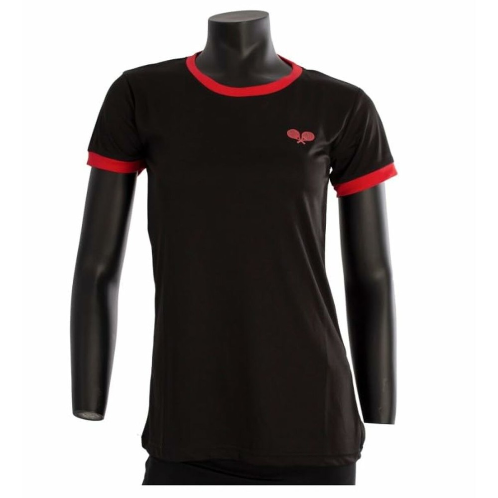 Women’s Short Sleeve T-Shirt Nexus CAMIGUIN Black Red