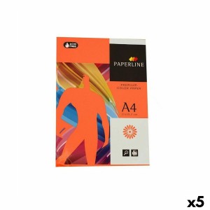 Druckerpapier Fabrisa Paperline Orange A4 500 Blatt (5 Stück)