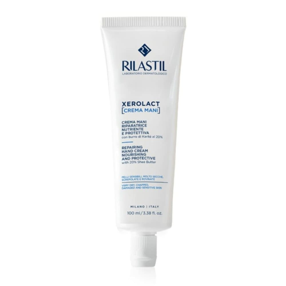 Lotion mains Rilastil Xerolact 100 ml Complexe réparateur