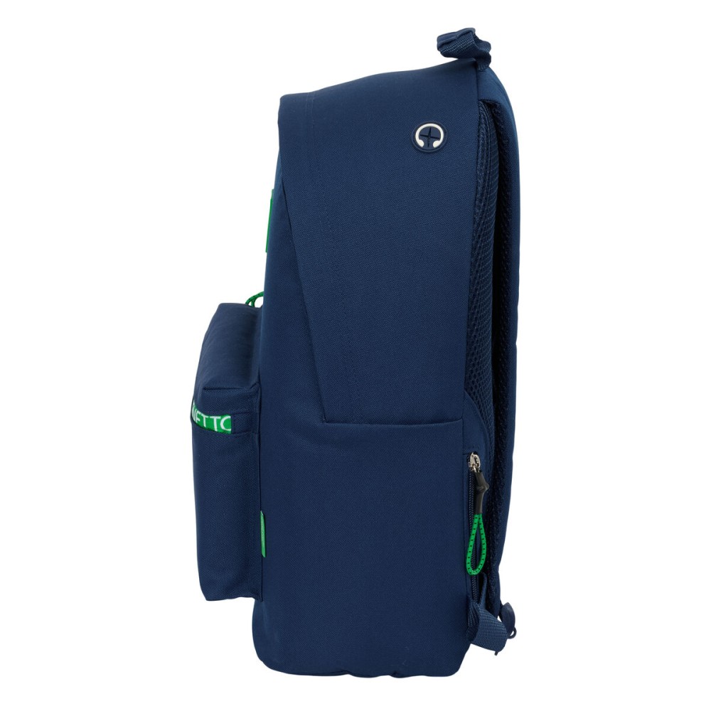 Sacoche pour Portable Benetton benetton Blue marine 31 x 41 x 16 cm