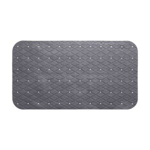 Tapis de bain 5five Simply Smart Gris polypropylène 69 x 39 cm Rectangulaire