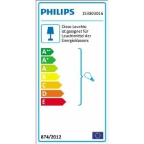 Applique Murale Philips My Garden Creek Noir Aluminium A 60 W E27