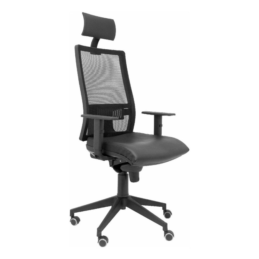 Chaise de Bureau avec Appui-tête Horna  P&C Noir