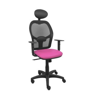 Chaise de Bureau avec Appui-tête P&C B10CRNC Rose