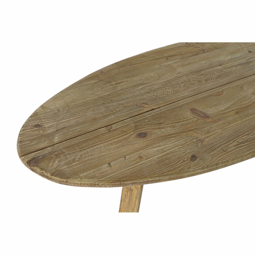 Table Basse DKD Home Decor Naturel Marron Bois Bois Recyclé 139 x 59 x 35 cm 140 x 60 x 35 cm