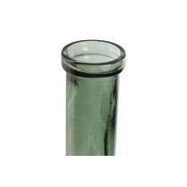 Vase Home ESPRIT Vert Cristal recyclé 26,5 x 26,5 x 75 cm