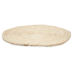 Table Mat Natural Esparto grass 40 x 40 x 2 cm (12 Units)