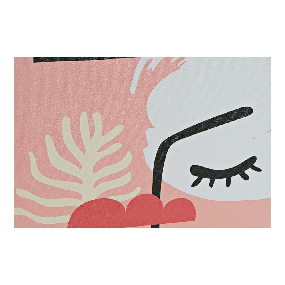Cadre DKD Home Decor Face Toile Abstrait (30 x 1,8 x 40 cm)