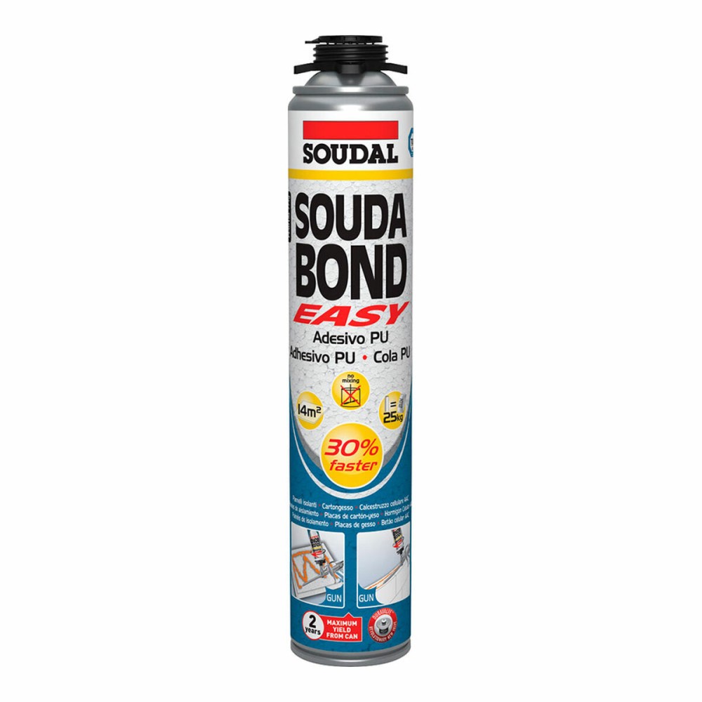 Schaum Soudal SoudaBond Easy Polyurethan Pistole 750 ml