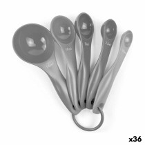 Measuring spoon Quttin 5 Pieces Plastic (36 Units)