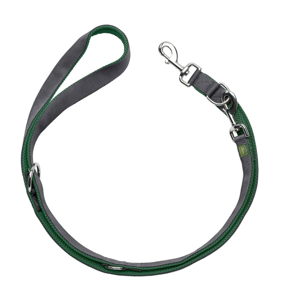 Dog Lead Hunter Maldon Dark green 2 m Adjustable