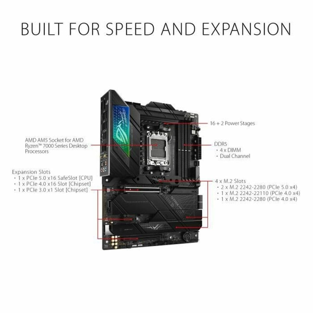 Carte Mère Asus ROG STRIX X670E-F GAMING WIFI