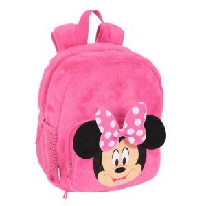 School Bag Minnie Mouse Pink 22 x 27 x 10 cm