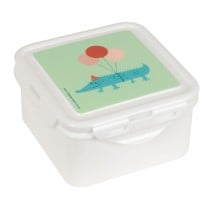 Lunch box Safta Fiesta Green 13 x 7.5 x 13 cm