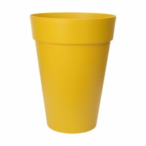 Plant pot Elho Yellow Ø 34 cm Ocre Plastic Circular Modern