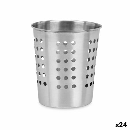 Range-couverts Argenté Acier 12,5 x 14,5 x 12,5 cm (24 Unités)