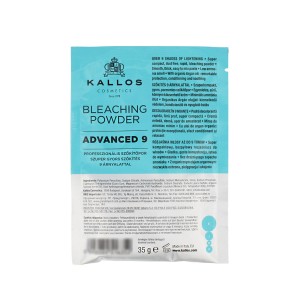 Décolorant Kallos Cosmetics Advanced 9 Sous forme de poudre 35 g