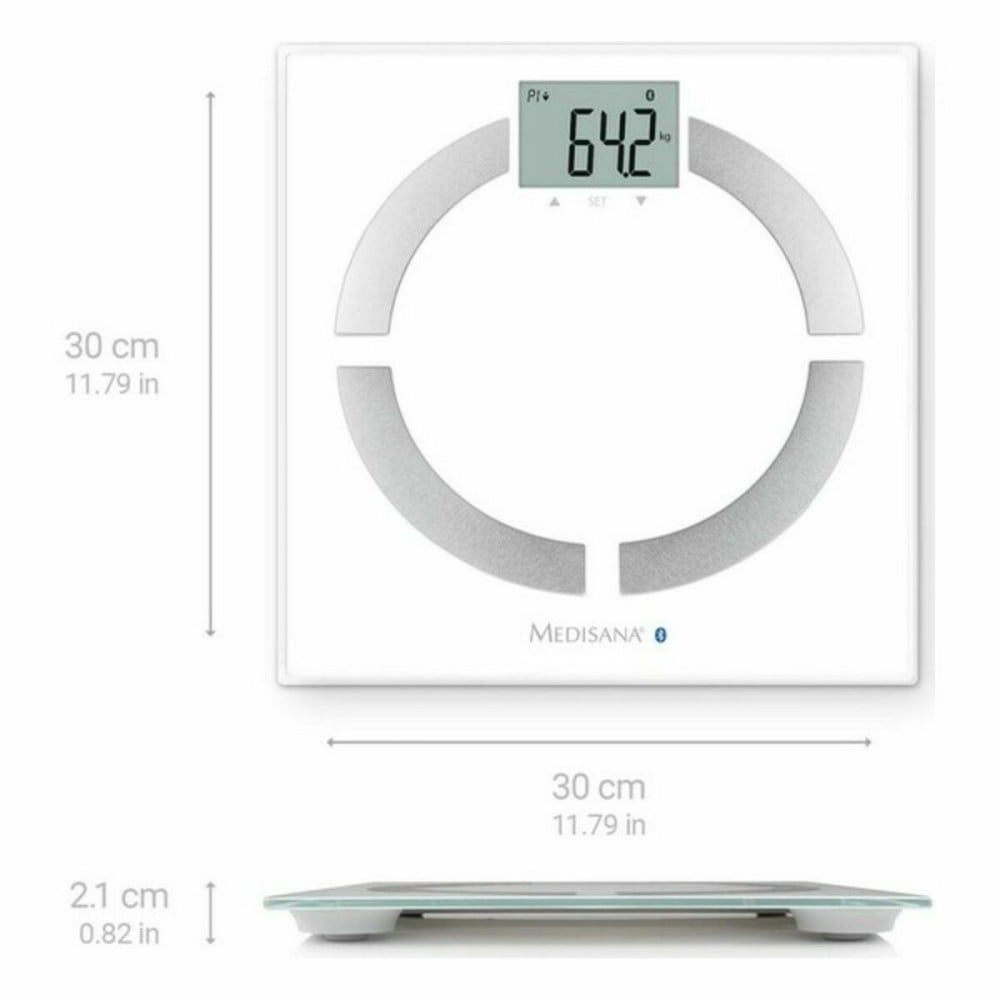 Digitale Personenwaage Medisana MED 40444 Weiß 180 kg