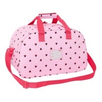 Sac de sport Minnie Mouse Naive Rose 40 x 24 x 23 cm