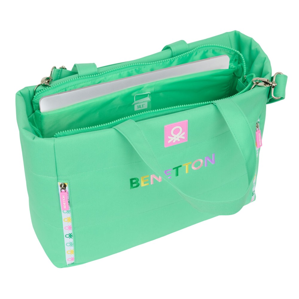 Laptop Case Benetton Mint 40 x 31 x 17 cm