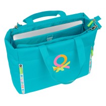 Housse pour ordinateur portable Benetton Summer Bleu 40 x 31 x 17 cm