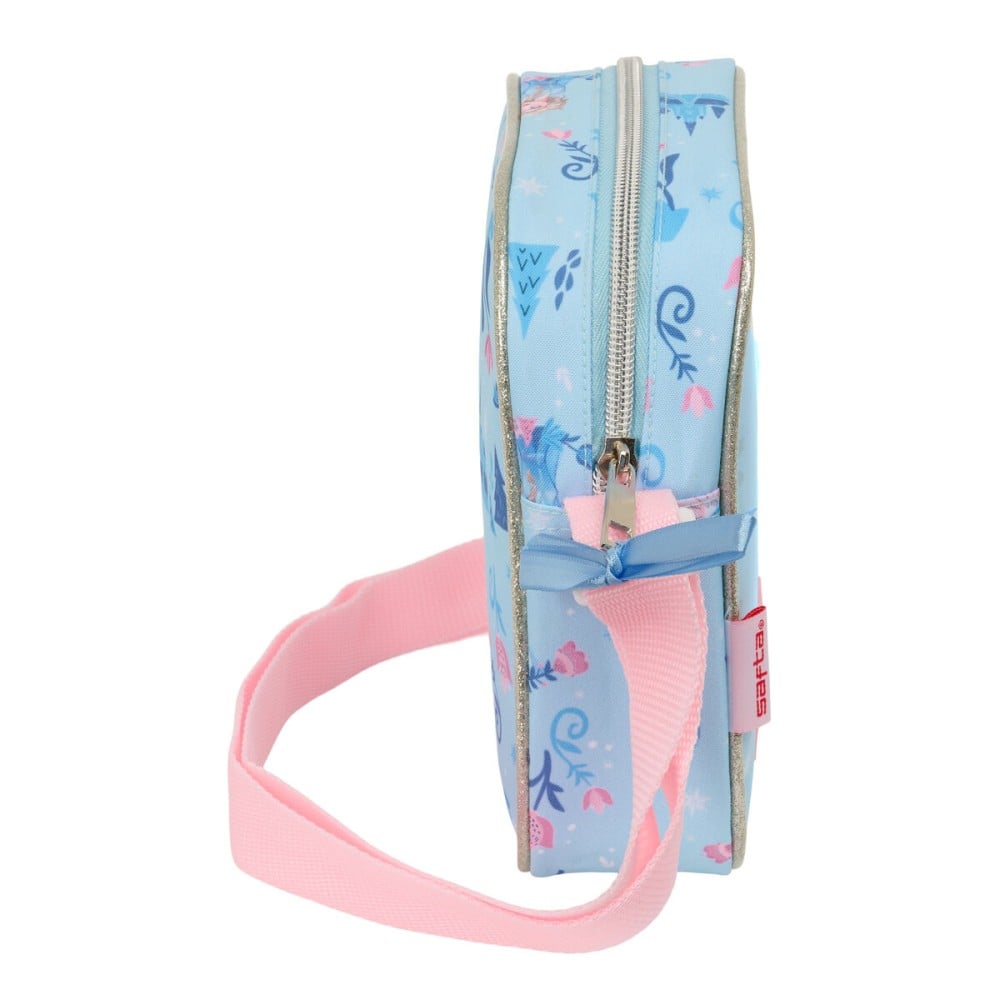 Shoulder Bag Frozen Ice magic Blue 16 x 18 x 4 cm