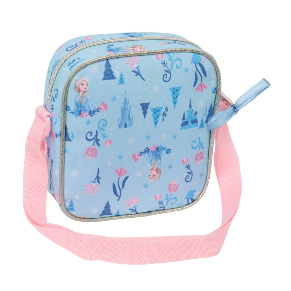 Shoulder Bag Frozen Ice magic Blue 16 x 18 x 4 cm