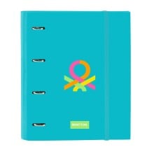 Ring binder Benetton Summer Blue 27 x 32 x 3.5 cm