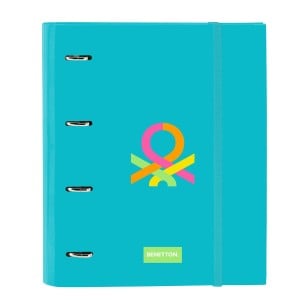 Ringbuch Benetton Summer Blau 27 x 32 x 3.5 cm