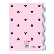 Ringbuch der Ringe Minnie Mouse Naive Rosa 80 Blatt