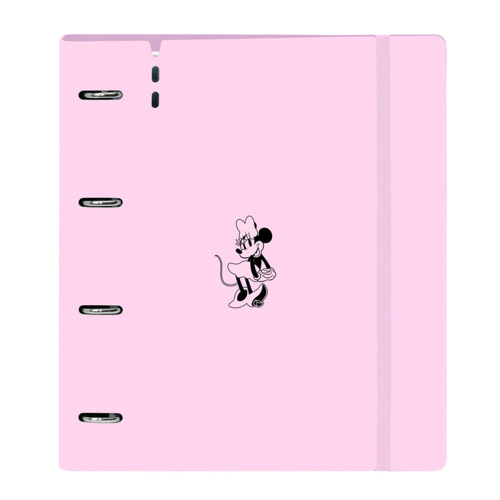 Ring binder Minnie Mouse Naive Pink 27 X 32 X 4 cm