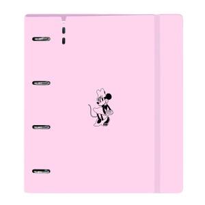 Ring binder Minnie Mouse Naive Pink 27 X 32 X 4 cm