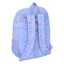 School Bag Benetton Lila Lilac 30 x 46 x 14 cm