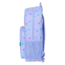 Cartable Benetton Lila Lila 30 x 46 x 14 cm